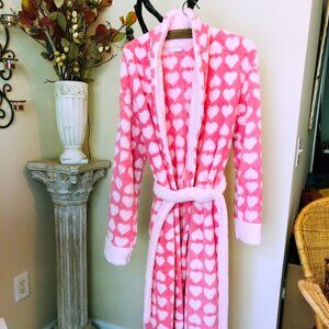 Fun Marks & Spencer pink heart bathrobe